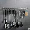 format: 70 long single rod 12 hooks - Stainless steel kitchen hook