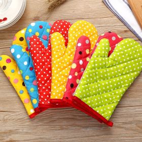 Green - Thickened Heat-insulated Microwave Oven Special Baking Gloves