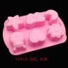 Thickened 6 Insect Handmade Soap Silicone Mold