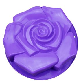 Silicone Single Oversized Rose Cake Mould Single Hole