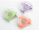 3pcs set - Creative kitchen small tool three in one multi function rotary fruit peeler