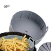 style: E, Size: S-1PC, quantity:  - Household Air Fryer Silicone Insulation Baking Mat