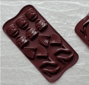 Bag fan shoe - Cartoon silicone mold DIY chocolate