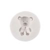 B - White Mini Bear Silicone Mold Baking Tools