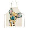 010, Size: 47x38cm - Dacron apron of dog animal series