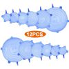 Blue 12pcs,  120G - Multifunctional stretchable silicone freshness bowl cover