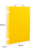 Yellow, Size: 28X38cm - Household cutting board