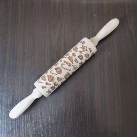 7 - roller printed cookie dough stick