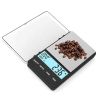 0.1g-1000g Mini Coffee Scale Led Display Timer Pocket Electronic Balance For Weighing Kitchen Food Coffee as picture show