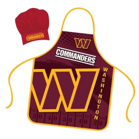 Washington Commanders Chef Hat and Apron Set