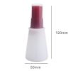 Red Barbecue Silicone Charcoal Grill Oil Brush With Cap BBQ Basting Brush Oil Bottle Camping Gadget Baking Brush Heat Resist