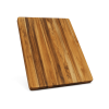 Teak Cutting Board Reversible Chopping Serving Board Multipurpose Food Safe Thick Board; Medium Size 18x14x1 inches