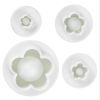 4Pcs/Set Plum Blossom Flower Plunger Fondant Cutter Sugar Craft Cake Decorating Tools DIY Cookie Stamper Baking Accessories