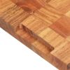 Chopping Board 15.7"x11.8"x1.5" Solid Acacia Wood