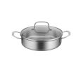 Tri-Tier 10-Piece Stainless Steel Cookware Set with Glass Lids