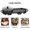 LIVEN Electric Grill with Hot Pot;  No soot;  Increase the baking tray;  SK-J6860