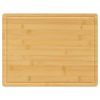 Chopping Board 15.7"x11.8"x0.6" Bamboo