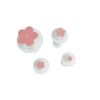 4Pcs/Set Plum Blossom Flower Plunger Fondant Cutter Sugar Craft Cake Decorating Tools DIY Cookie Stamper Baking Accessories