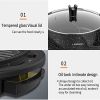 LIVEN Electric Grill with Hot Pot;  No soot;  Increase the baking tray;  SK-J6860