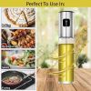 Olive Oil Sprayer Mister, Portable Spray Bottle Oil Sprayer For Cooking & Baking