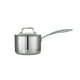 Tri-Ply Clad 2 Qt Covered Stainless Steel Sauce Pan