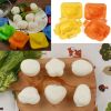 6PCS Cartoon Cute Boil Egg Mold/ Fish Car Heart Shape Egg Sushi Rice Mold Mould/ Decorating Fondant Cake Tool