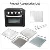 Simple Deluxe Air Fryer Oven, Toaster Oven Combo, Family Size 6 Accessories