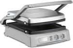 Deluxe Grill Pan 240 sq. in. Stainless Steel Indoor Grill with Lid