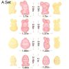 3D Cookie Cutters for Baking, 16 PCS Biscuit Fondant Cookie Cutter Set for Kids