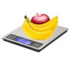 SF-660A 22*17cm Platform 10kg/1g Touch Screen Multi - Unit Switch Kitchen Scale Stainless Steel Countertop