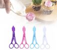 Flower Nail Plastic Cake Flower Lifter, Plastic Scissor Sugar Craft Cake Decorating Fondant Pastry DIY Transfer Tool