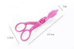 Flower Nail Plastic Cake Flower Lifter, Plastic Scissor Sugar Craft Cake Decorating Fondant Pastry DIY Transfer Tool