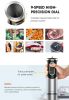 KOIOS 800W Immersion Hand Blender;  Multifunctional 5-in-1 Low Noise Stick Mixer;  9-Speed;  Stainless Steel;  Titanium Plated;  600ml Mixing Beaker;