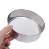 Stainless Steel Mesh Flour Sifting Sifter Sieve Strainer Baking Kitchen Tool