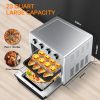 WEESTA Air Fryer Toaster Oven 24 Quart - 7-In-1,with Air Fry, Roast, Toast, Broil & Bake Function