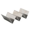 Taco Holder Stand Stainless Steel Taco Holders Wavy Tortilla Serving Tray Plates Stand Home Kitchen Tools hold 2~3