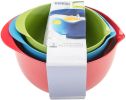 Melamine Mixing Bowl Set -Red/Blue/Green