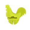 1pc Creative Rooster Tongs; Kitchen Baking Tongs; Bird Shaped Silicone Pot Tongs; Kitchen Anti-Spill Tongs