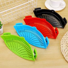 Household Water Filter Noodle Leak-proof Drainer For Kitchen (Format: Red)