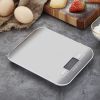 Digital Kitchen Scale Food Scale Stainless Steel Electronic Balance Measuring Grams Scales For Cooking Baking