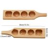 1pc Mooncake Three Dimensional Wooden Mold; Cookie Molds For Baking; 35*8*2.5cm/13.7*3.14*0.98in