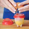 Non-stick Silicone Egg Cup; Cooking Cooker Kitchen Baking Gadget Pan Separator Steamed Egg Cup; Egg Poachers Cooker Accessories