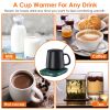 Electric Coffee Mug Warmer for Desk Auto Shut off USB Tea Milk Beverage Cup Heater Heating Plate for Office Home 3 Temperature Setting