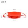 Sling Steamer Silicone Bakeware Lifter Durable Folding Steamer Basket Anti-scalding Egg Steamer Rack Flex-Soft Steaming Rack