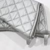 Oven Gloves 1 Pair Of Thick, Long, Heat-Resistant Insulated Gloves With Silver Coating